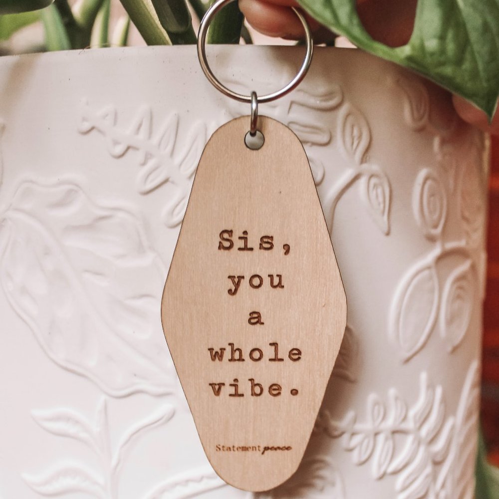 Wood Keychain